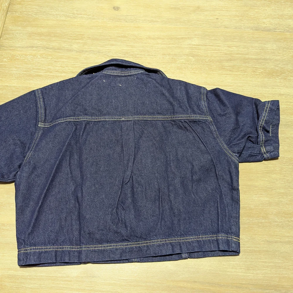 Zara Dark Blue Denim Jacket - Picture 4 of 4